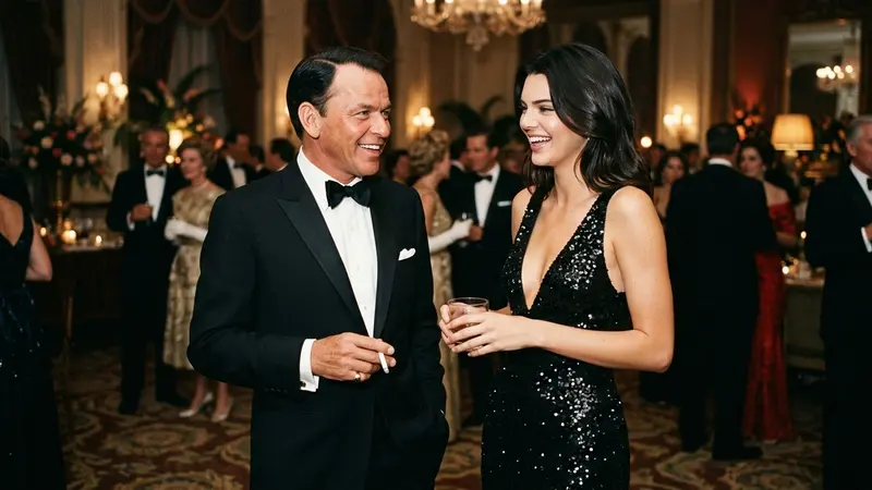 Frank Sinatra and Kendall Jenner