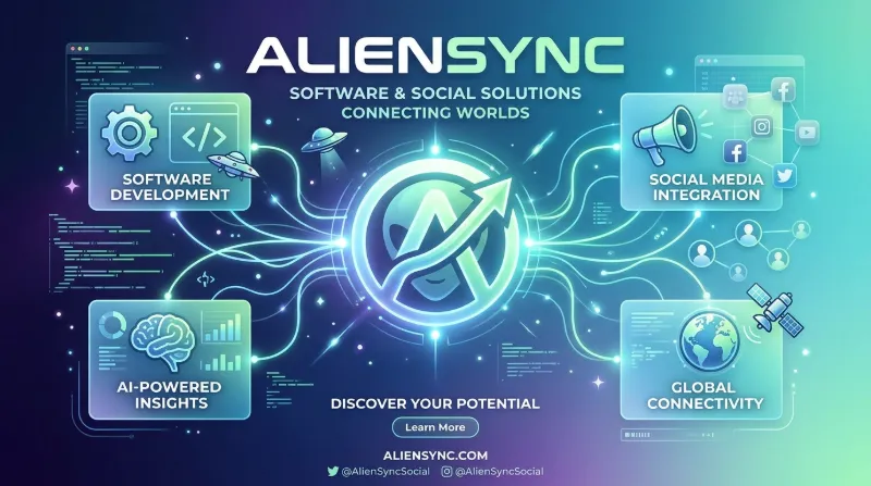 Socials and Software AlienSync