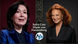 Safra Catz and Diane von Furstenberg