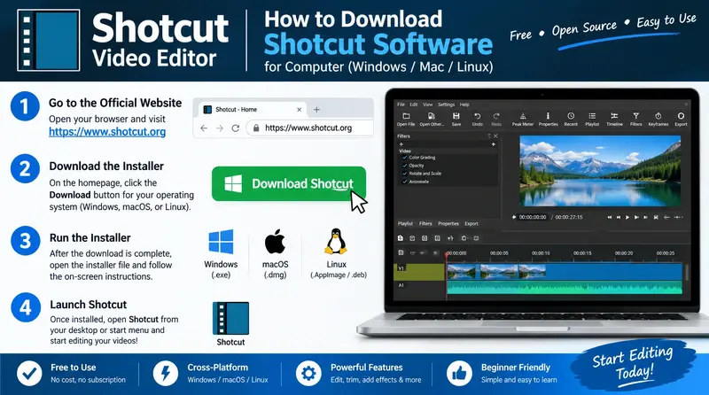 how to download shotscribus software for computer