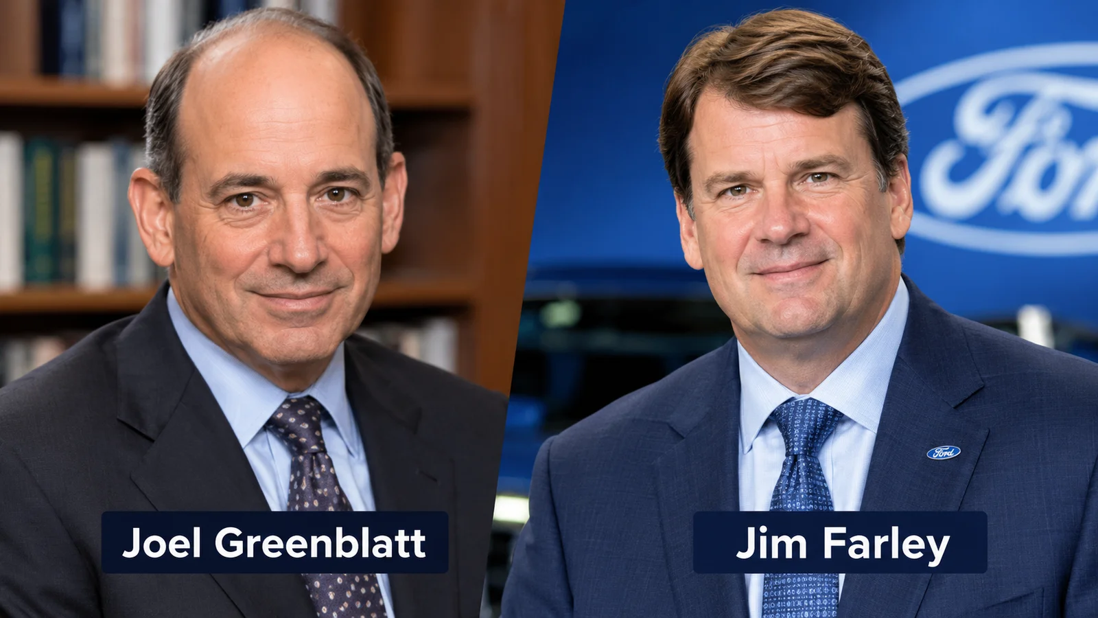 Joel Greenblatt and Jim Farley